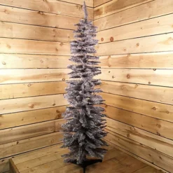 Snowtime 150cm Pencil Pine Grey Christmas Tree With 236 Tips