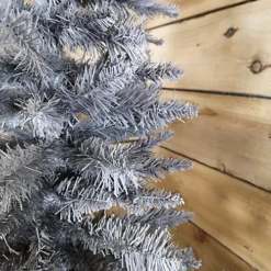 Snowtime 150cm Pencil Pine Grey Christmas Tree With 236 Tips -Outlet Christmas Decor Store snowtime 150cm pencil pine grey christmas tree with 236 tips5056589181079 03c MP