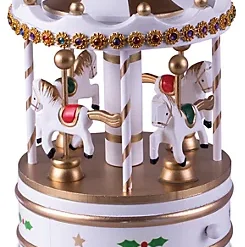 St Helens Home And Garden Wooden Christmas Carousel Music Box 7 St Helens Home And Garden Wooden Christmas Carousel Music Box -Outlet Christmas Decor Store st helens home and garden wooden christmas carousel music box5021196842316 04c MP
