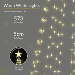 The Christmas Workshop 70619 6FT Outdoor Cone Tree With 573 Micro Warm White Lights -Outlet Christmas Decor Store the christmas workshop 70619 6ft outdoor cone tree with 573 micro warm white lights5025301706197 03c MP