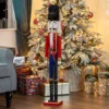 The Christmas Workshop 71059 106cm Tall Wooden Nutcracker Soldier