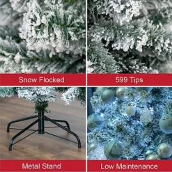 The Christmas Workshop 72069 6ft Snowy Cone Artificial Christmas Tree 6 The Christmas Workshop 72069 6ft Snowy Cone Artificial Christmas Tree -Outlet Christmas Decor Store the christmas workshop 72069 6ft snowy cone artificial christmas tree5025301720698 03c MP